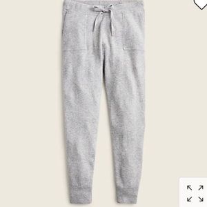 Jcrew 100% cashmere grey joggers